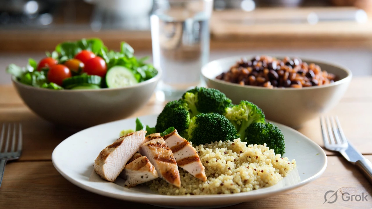 Healthy lifestyle changes through balanced nutrition